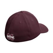 Mississippi State Adidas Slouch Stretch Fitted Hat